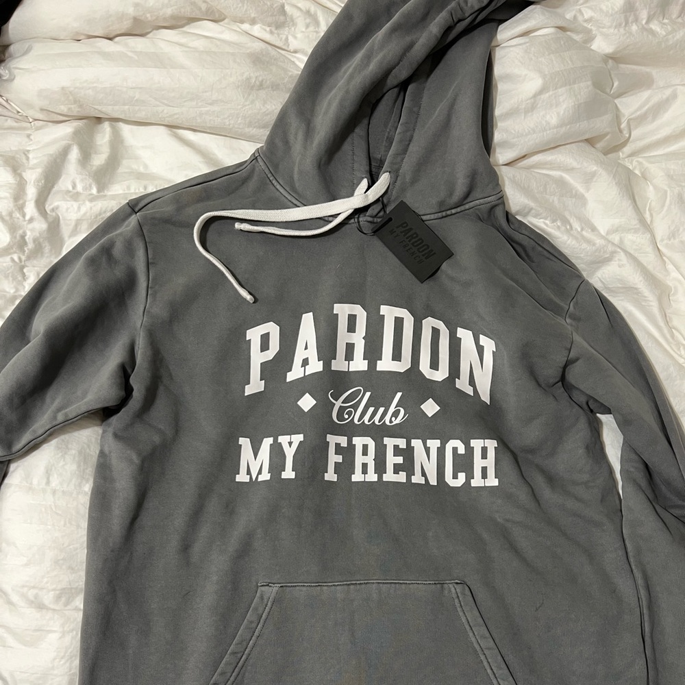 Pardon my French hoodie